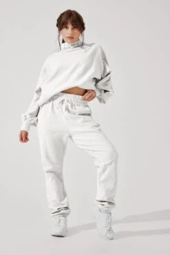 Ooey Gooey Sweatpant - Light Heather Grey