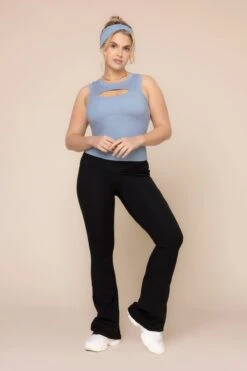 Peekaboo Crew Tank - Blue Storm -Popflex Store Peek a booCrewTank BlueStorm B1024 03031