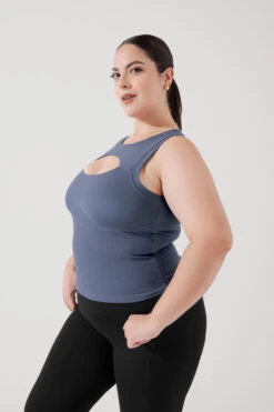 Peekaboo Crew Tank - American Blue -Popflex Store PeekabooCrewTank AmericanBlue B1024 1038 Edit 355923bc ed9e 4b31 9f2c ddbb2e251719