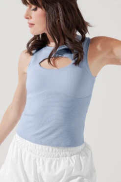 Peekaboo Crew Tank - Sky Blue -Popflex Store PeekabooCrewTank SkyBlue B1024 2006 Edit 6c6ac75b b80f 47a2 9e0f a48beb1c96b9
