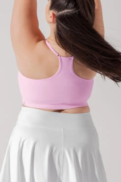 Plié Corset Crop Bralette - Bubblegum -Popflex Store PileCorsetCropTop Bubblegum 1049 0051 Edit 1