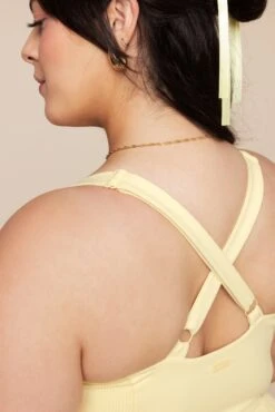 Corset Pirouette Dress - Buttercream -Popflex Store PirouetteDress FrenchButtercream F1000 01556 Edit