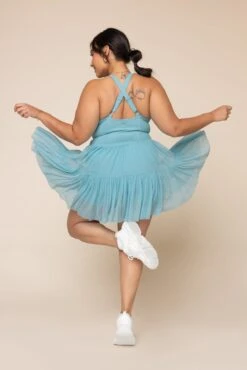 Corset Pirouette Dress - Oasis -Popflex Store PirouetteDress Oasis F1000 01369 Edit 1