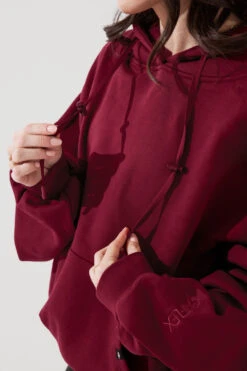 Pullover Cloud Hoodie - Crimson -Popflex Store PulloverCloudHoodie Crimson 5022 0132 Edit