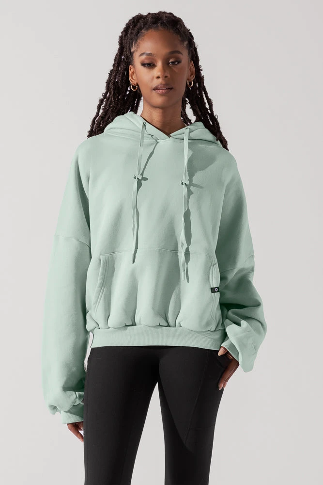 Pullover Cloud Hoodie - Mint Pullover Cloud Hoodie - Mint -Popflex Store PulloverCloudHoodie Mint 5022 0284 Edit