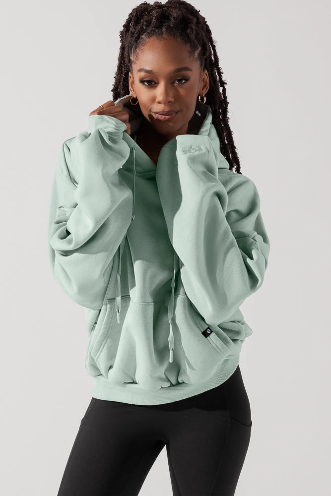 Pullover Cloud Hoodie - Mint Pullover Cloud Hoodie - Mint -Popflex Store PulloverCloudHoodie Mint 5022 0288 Edit