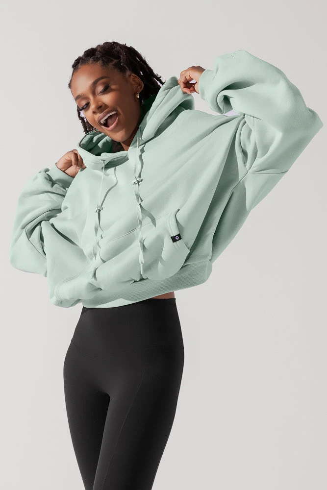 Pullover Cloud Hoodie - Mint Pullover Cloud Hoodie - Mint -Popflex Store PulloverCloudHoodie Mint 5022 0302 Edit