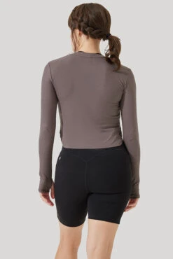 Refine Long Sleeve Top - Woodland Taupe 7 Refine Long Sleeve Top - Woodland Taupe -Popflex Store Refine Long Sleeve Top Iron B1013 3324