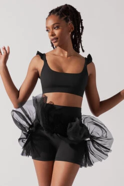 Romance Ruffle Bra - Black -Popflex Store RomanceRuffleBra Black A1012 0901 Edit