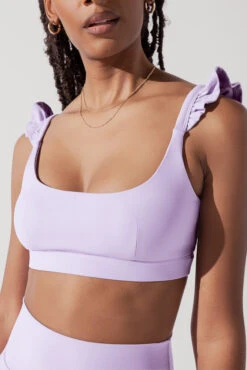 Romance Ruffle Bra - Digital Lavender -Popflex Store RomanceRuffleBra DigitalLavender A1012 1746 Edit