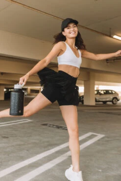 Pirouette Tiered Skort - Black 4 Pirouette Tiered Skort - Black -Popflex Store SM 1312