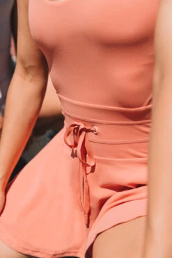 Twirl Dress - Coral -Popflex Store SM 3182 1