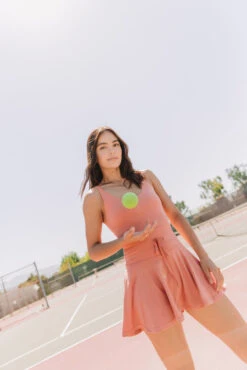 Twirl Dress - Coral -Popflex Store SM 3412 Edit