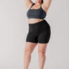 Supersculpt™ Midi Short With Pockets - Black