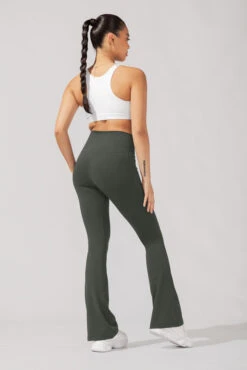 Crisscross Hourglass® Flared Leggings With Pockets - Forestwood -Popflex Store SophiaOutfit7 38284 Edit