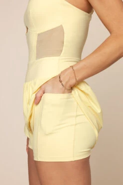 Supershort™ Runsie - Buttercream 3 Supershort™ Runsie - Buttercream -Popflex Store Supershort Runsie FrenchButtercream 6042 02224 Edit