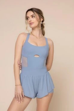 Supershort™ Runsie - Blue Storm 9 Supershort™ Runsie - Blue Storm -Popflex Store SupershortRunsie BlueStorm 6042 02987