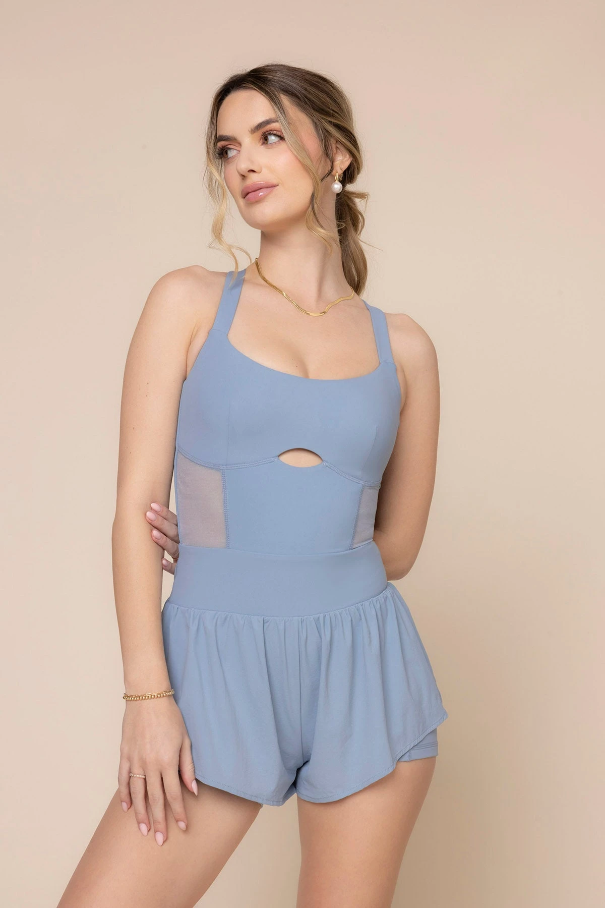 Supershort™ Runsie - Blue Storm Supershort™ Runsie - Blue Storm -Popflex Store SupershortRunsie BlueStorm 6042 02987