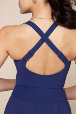 Supershort™ Runsie - Sapphire -Popflex Store SupershortRunsie Sapphire 6042 03805 Edit