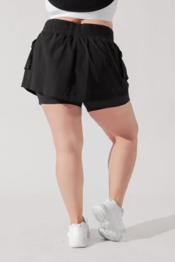 Hiking Superskort™ - Black -Popflex Store TakeAHikeSkort Black 8001 1941 Edit