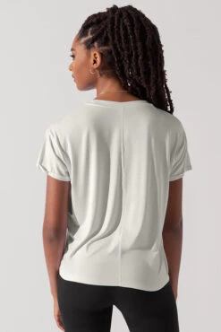 The Perfect Tee - White -Popflex Store ThePerfectTee Cream 2008 0037 Edit