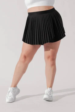 Ace ‘em Pleated Skort - Black 6 Ace ‘em Pleated Skort - Black -Popflex Store VensusSkort Black H1002 2309 Edit 1