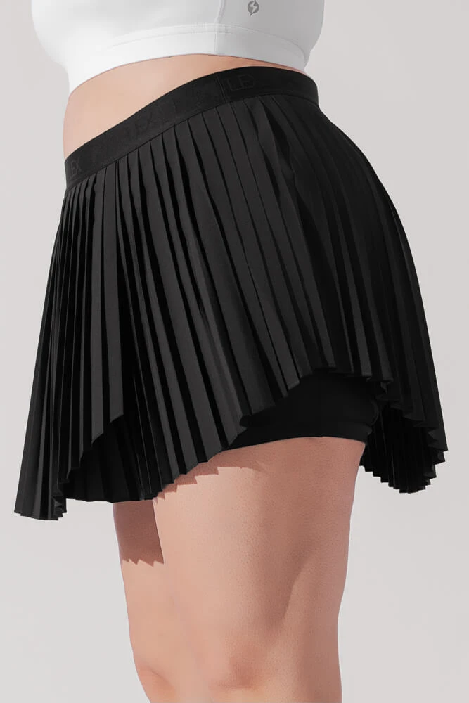 Ace ‘em Pleated Skort - Black Ace ‘em Pleated Skort - Black -Popflex Store VensusSkort Black H1002 2311 Edit 1