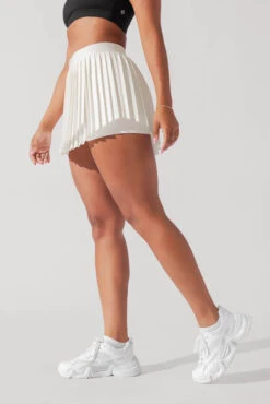 Ace ‘em Pleated Skort - Sugar 7 Ace ‘em Pleated Skort - Sugar -Popflex Store VenusSkort Sugar H1002 1108 Edit 1
