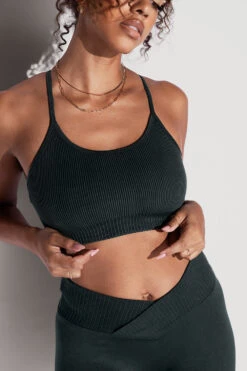 What's The Scoop Seamless Bra - Magical Forest -Popflex Store What stheScoopBra CCHGLeggings MagicalForest 0130 Edit