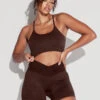 What's The Scoop Seamless Bra - French Roast
