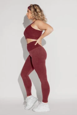 Supersculpt™ Seamless Leggings - Garnet -Popflex Store What stheScoopBra SSLeggings Garnet 0331 Edit