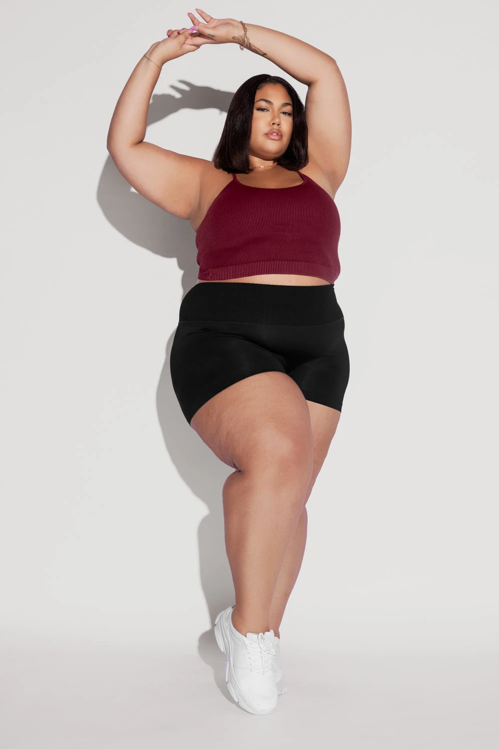 Supersculpt™ Seamless Midi Shorts - Black Supersculpt™ Seamless Midi Shorts - Black -Popflex Store What stheScoopTank Garnet 1631 Edit