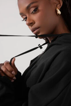 Zip Cloud Hoodie - Black 2 Zip Cloud Hoodie - Black -Popflex Store ZipCloudHoodie Black 5002 0918 Edit