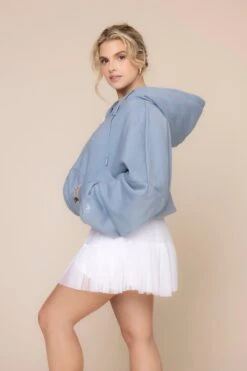 Zip Cloud Hoodie - Blue Storm -Popflex Store ZipCloudHoodie Blue Storm 5002 03713