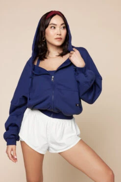 Zip Cloud Hoodie - Sapphire -Popflex Store ZipCloudHoodie Sapphire 5002 02696 Edit