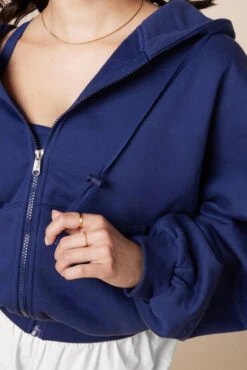 Zip Cloud Hoodie - Sapphire -Popflex Store ZipCloudHoodie Sapphire 5002 02726 Edit