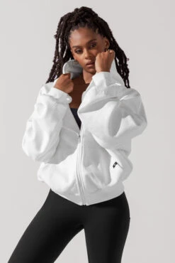 Zip Cloud Hoodie - White 4 Zip Cloud Hoodie - White -Popflex Store ZipCloudHoodie White 5002 0014 Edit