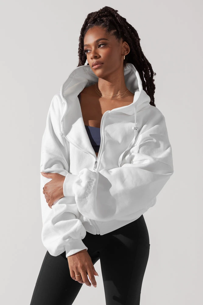 Zip Cloud Hoodie - White Zip Cloud Hoodie - White -Popflex Store ZipCloudHoodie White 5002 0016 Edit