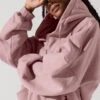 Zip Cloud Hoodie - Blush