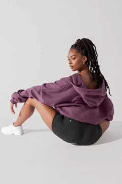 Zip Cloud Hoodie - Deep Plum -Popflex Store ZipHoodie DeepPlum 5002 0016 Edit 1